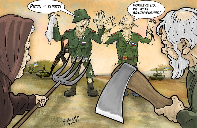 The Noose Around the Russian Invaders Tightens