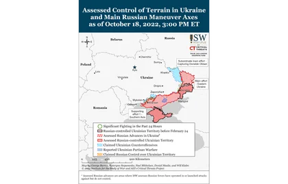 ISW Russian Offensive Campaign Assessment, October 18
