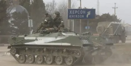 Russian Occupiers Tell Kherson Residents to Leave ‘Immediately’