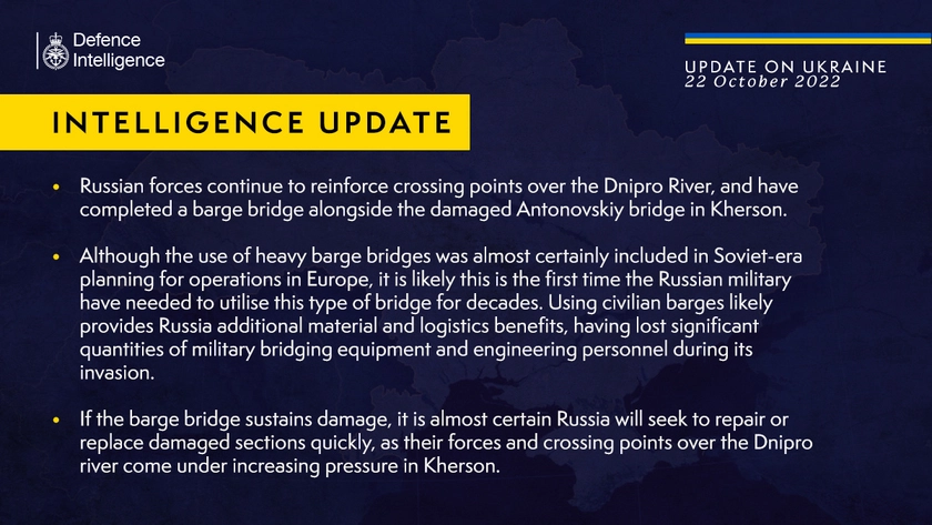 Інформація від військової розвідки Великої Британії про ситуацію в Україні