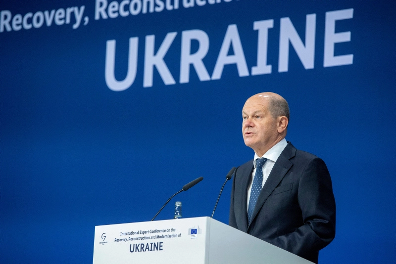 Rebuilding Ukraine A “Generational Task” That Begins Now: Scholz