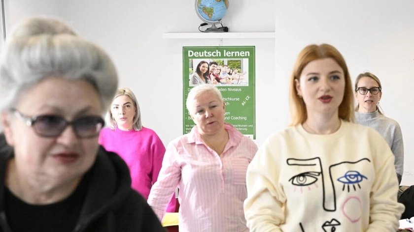 Facing Uncertain Future, Ukrainians Struggle to Adapt in Germany
