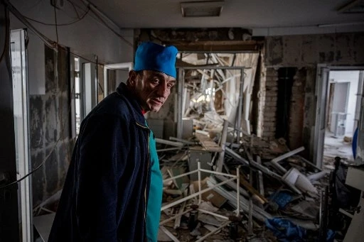 East Ukraine Hospital that Stayed Open Despite War, Occupation