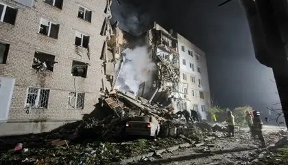 Russian Strike on Residential Building Kills Six in South Ukraine