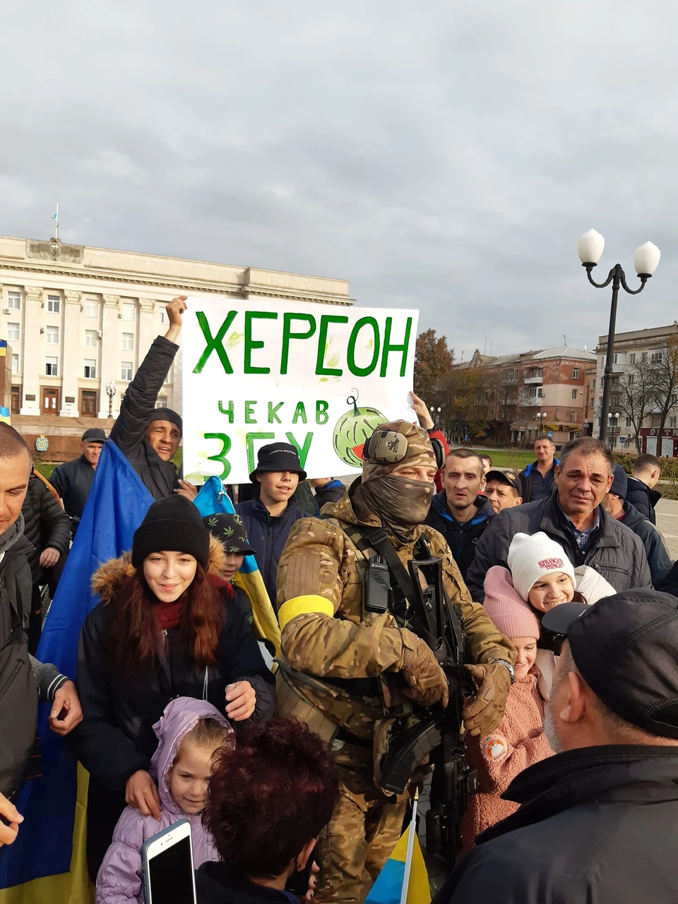 Zelensky Proclaims Strategic Kherson ‘Ours’, as US Hails Ukraine’s victory