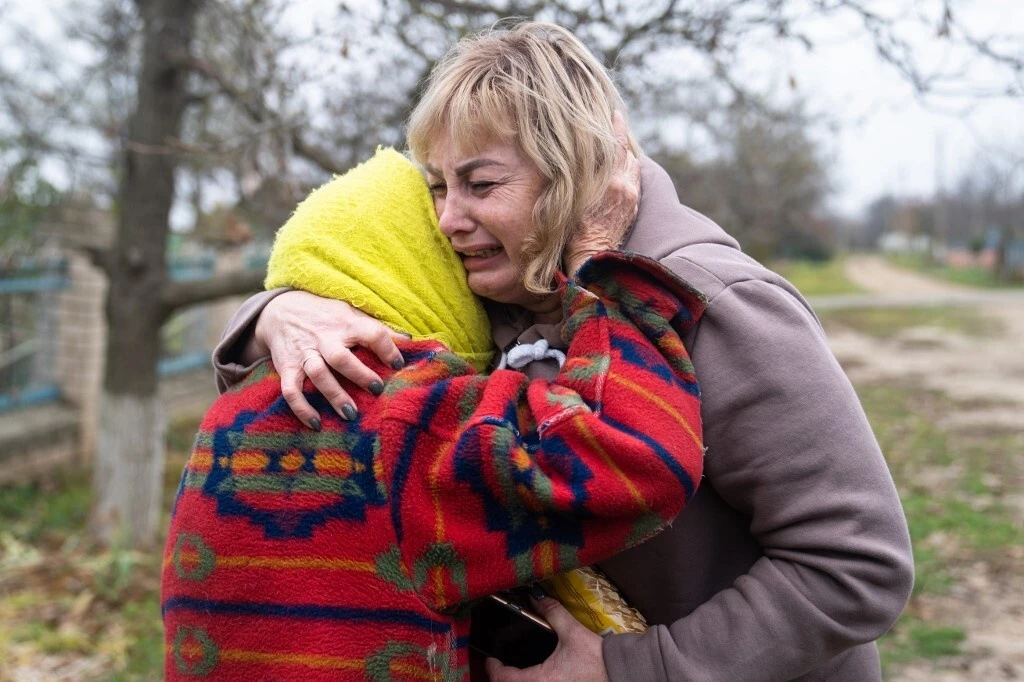‘Tears of Happiness’: Ukrainians Rejoice After Liberation From Russians