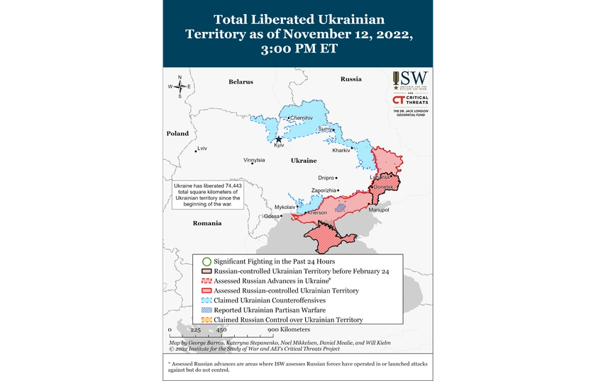ISW Russian Offensive Campaign Assessment, November 13