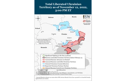 Найновіше від американського Інституту вивчення війни (ISW)