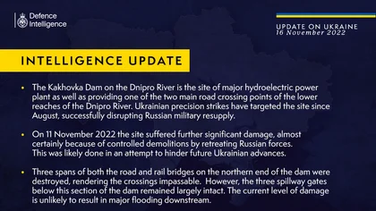 Інформація від військової розвідки Великої Британії про ситуацію в Україні