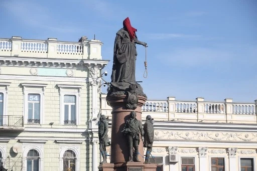 Odesa Rejects Catherine the Great as Putin’s Invasion Makes Russia Toxic