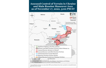 ISW Russian Offensive Campaign Assessment, November 17