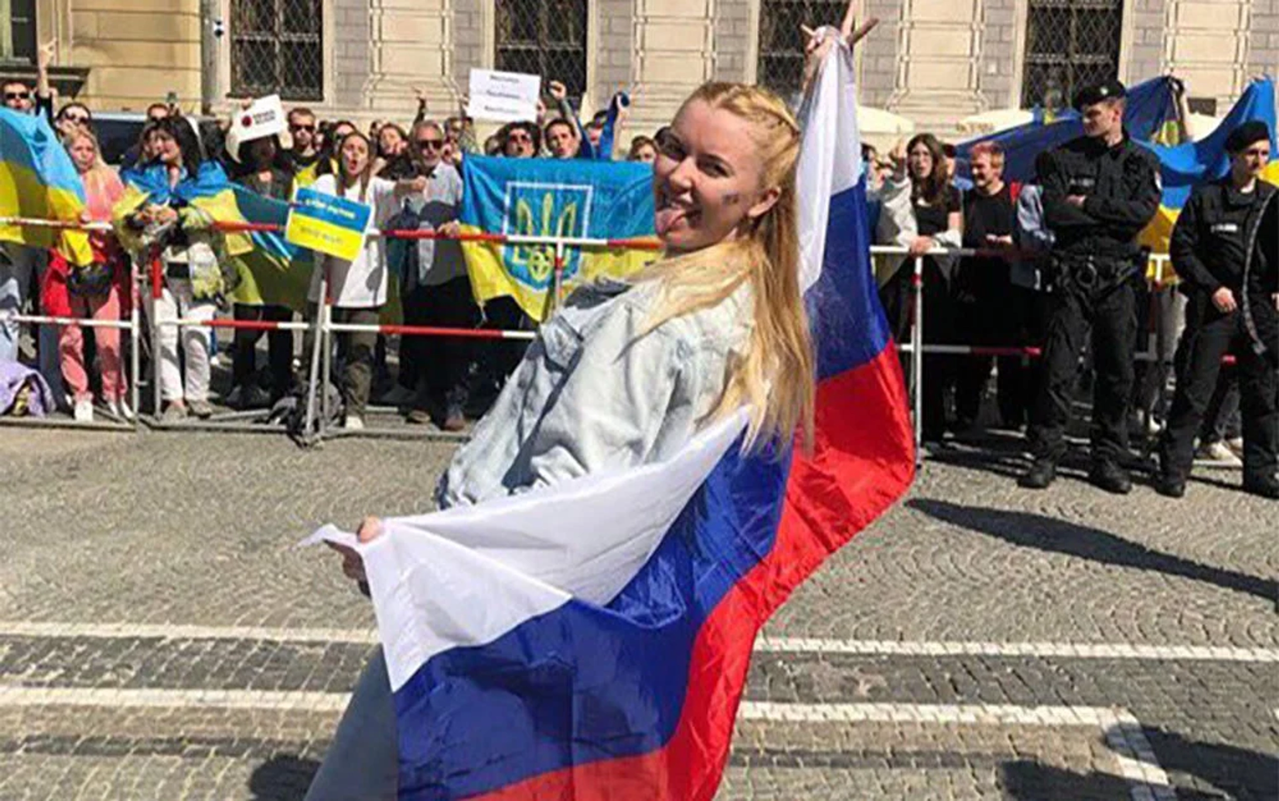 Russian Woman Who Harassed Ukrainian Women Deported