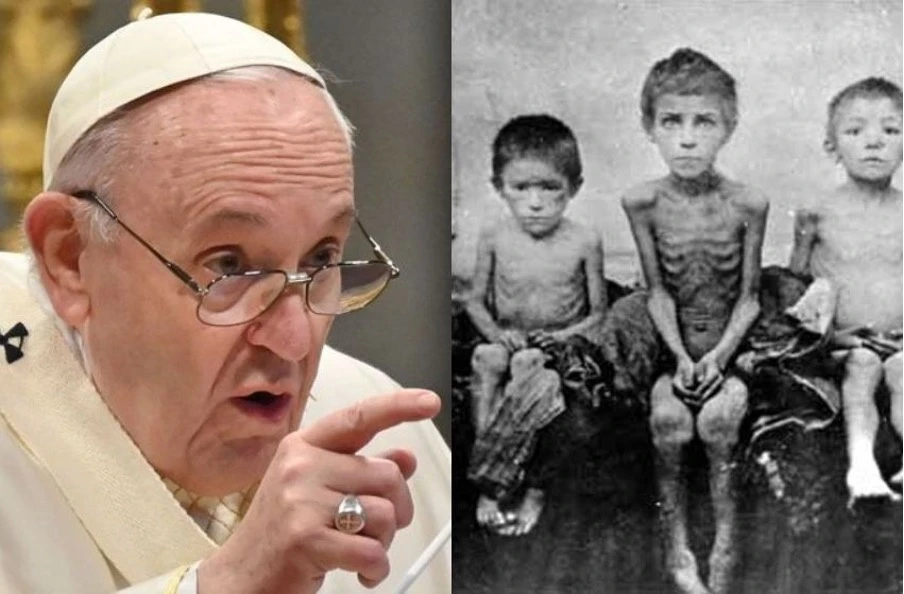 Pope Francis Draws Comparison Between Stalin’s Holodomor and Putin’s Invasion