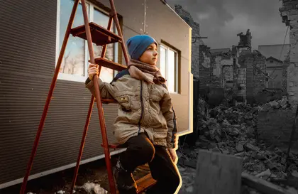 Local Start-Up Making Modular Homes for Families Made Homeless by Russia’s War