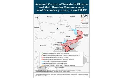 ISW Russian Offensive Campaign Assessment, December 5