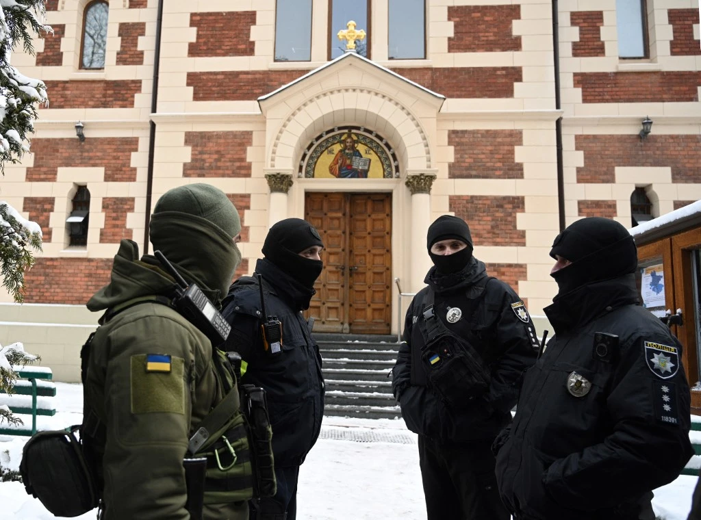 Ukraine Finds 'Propaganda' at Russia-Linked Orthodox Sites