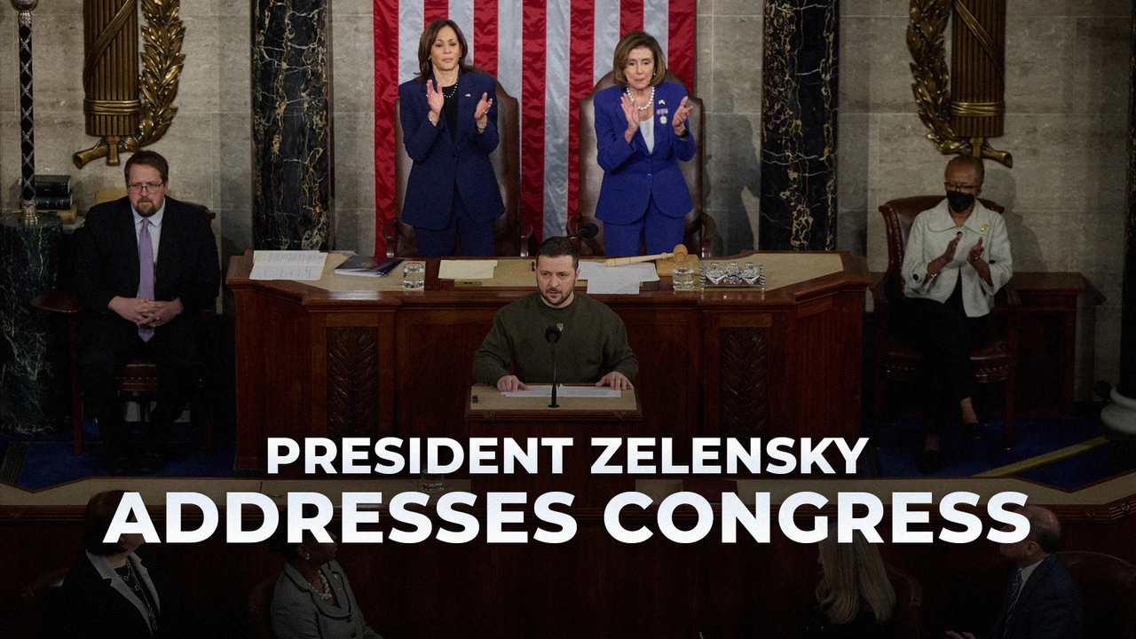 WATCH: President Zelensky’s Full Address to Congress
