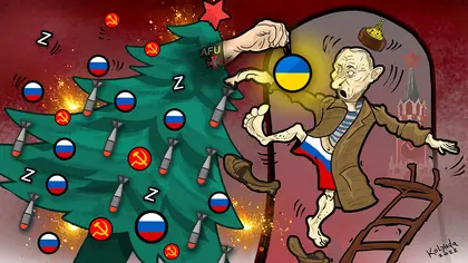 Armed Forces of Ukraine Spoiling Rasshist Would-be Festive Season
