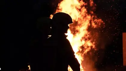 У Новосибірську сталася масштабна пожежа на складах