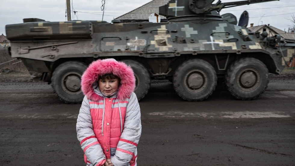 Children Forced to Grow Up Fast in Ukraine's Frontline Towns