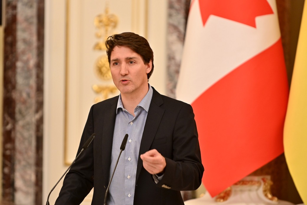 Justin Trudeau, the Prime Minister of Canada. Photo by the Presidential Office