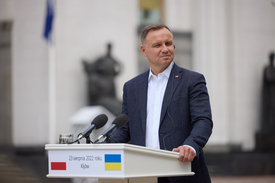 Andrzej Duda, the President of Poland. Photo by the Presidential Office