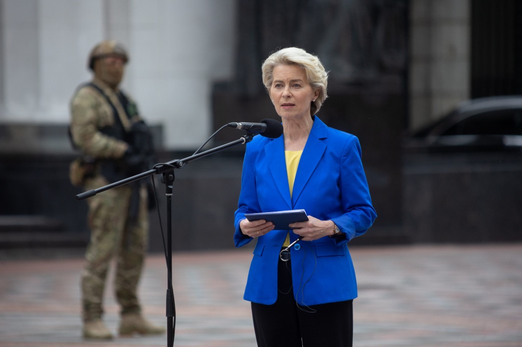 Ursula von der Leyen, the President of the European Commission. Photo by the Presidential Office