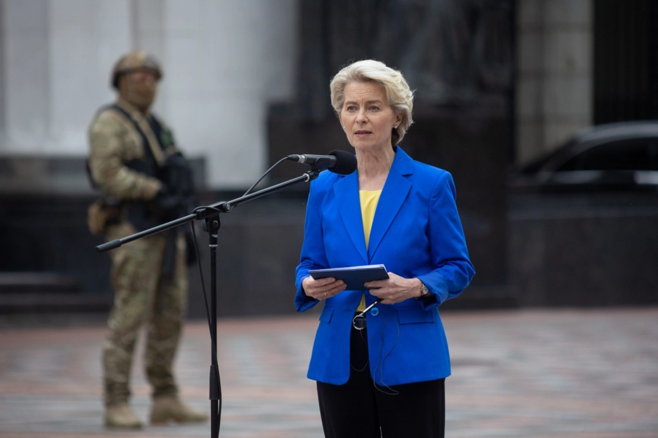 Ursula von der Leyen, the President of the European Commission. Photo by the Presidential Office