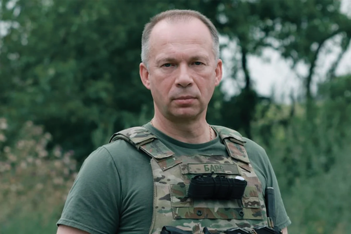 Oleksandr Syrskyi, Colonel general, commander of the Ground Forces of the Armed Forces of Ukraine. Photo by press office