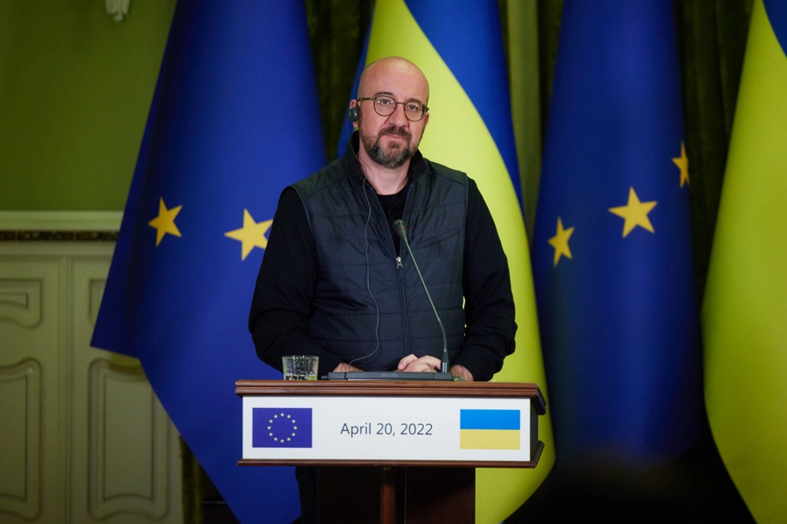 Charles Michel, the President of the European Council. Photo by the Presidential Office