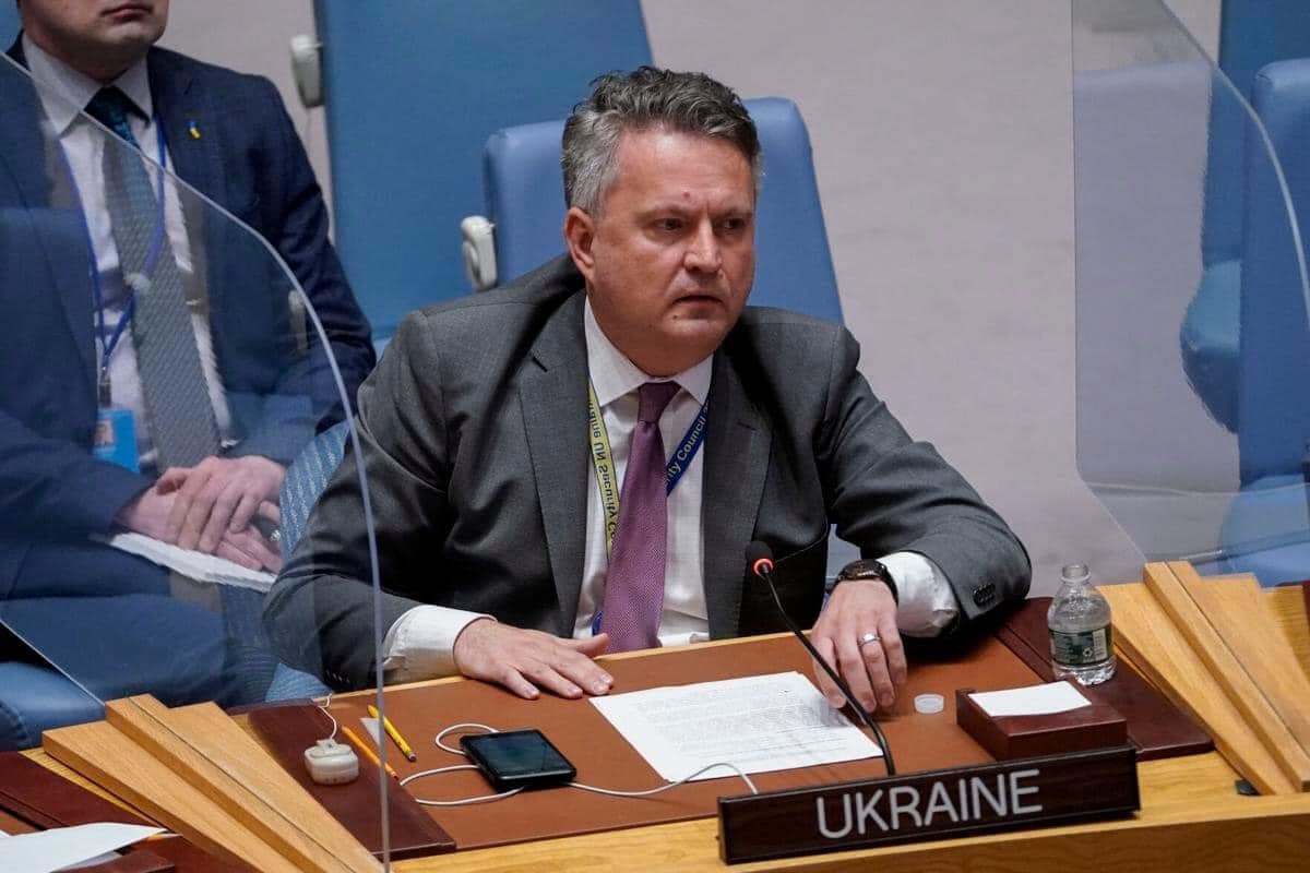 Sergiy Kyslytsya, Permanent Representative of Ukraine to the UN. Photo: Facebook