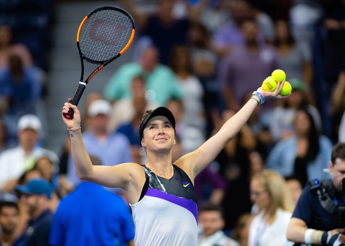 Elina Svitolina, a tennis player. Photo by press office