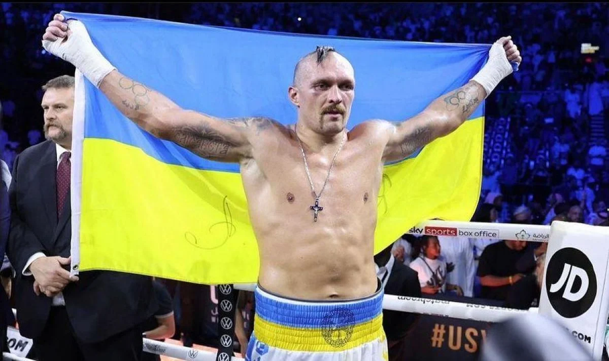Oleksandr Usyk, a boxer. Photo: Instagram