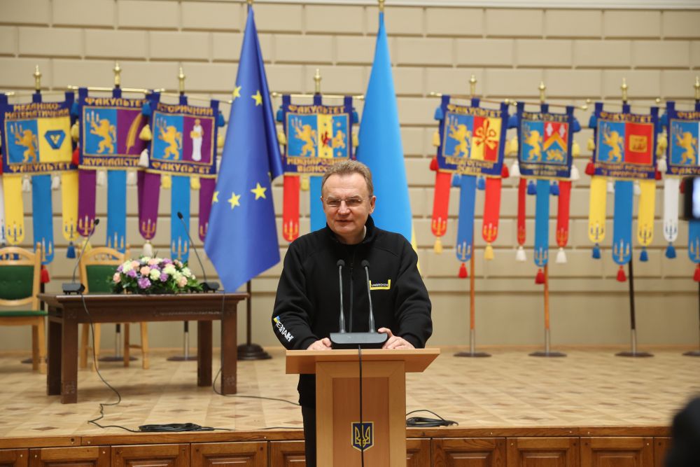 Andriy Sadovyy, Mayor of Lviv. Photo by press office