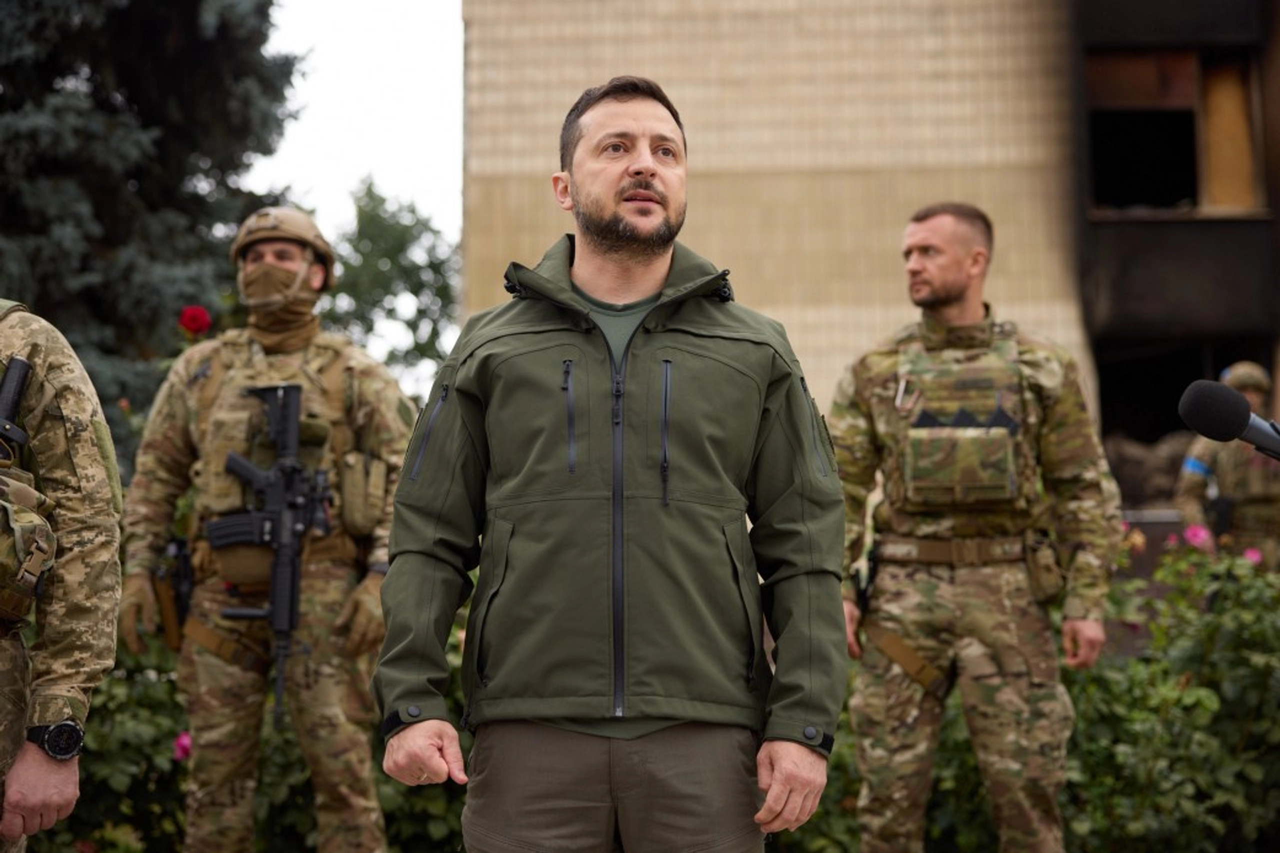 Volodymyr Zelenskyy, the President of Ukraine. Photo by the Presidential Office