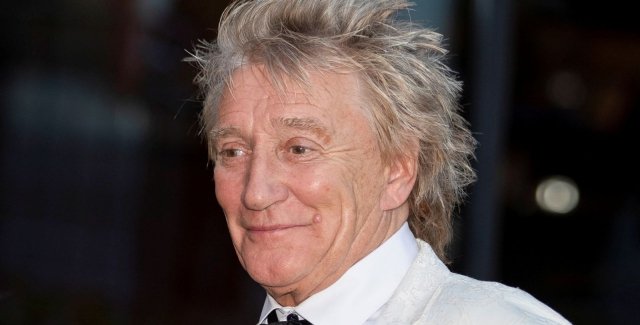 Rod Stewart, a singer and composer. Photo by Sky News