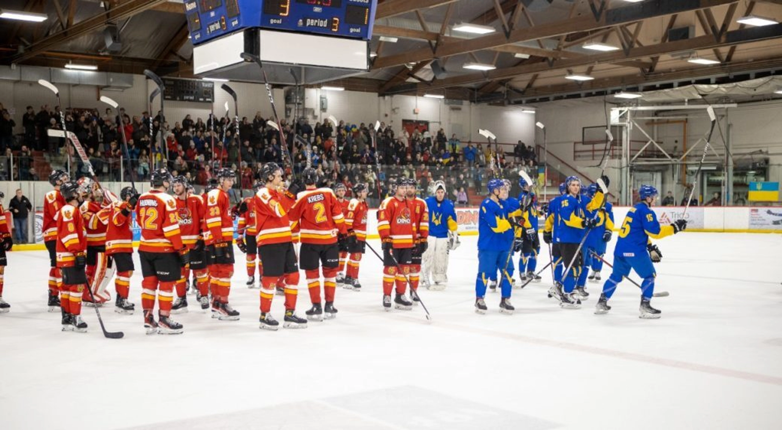 Ukraine’s U25 Team Grateful for Canadian Support During Hockey Can’t Stop Tour