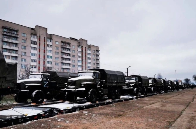 РФ перекинула у Білорусь ще 50 одиниць військової техніки