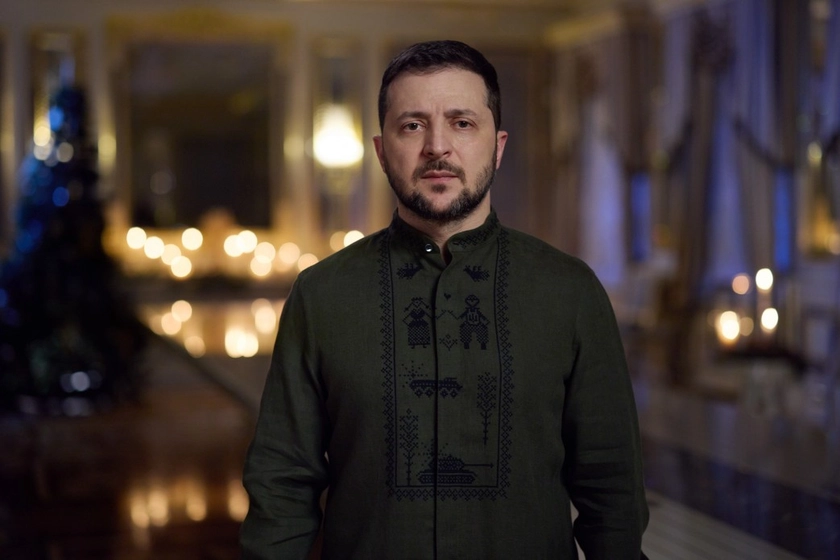 President Zelensky's Greeting on Christmas Day in Ukraine