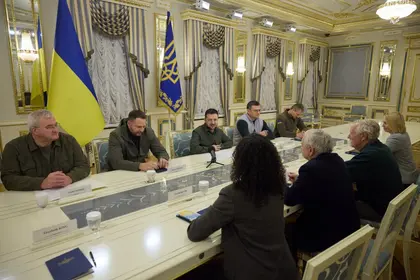 Zelensky, US Senators Discuss Ukraine's Needs
