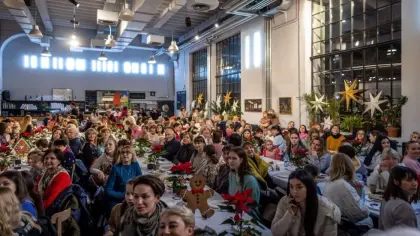 Refugees Celebrate First Christmas Since Fleeing Ukraine