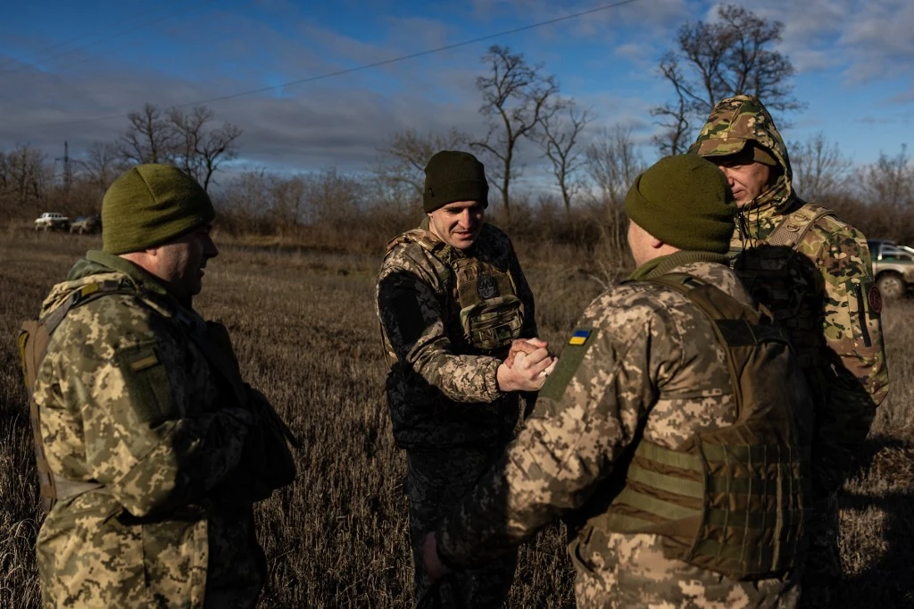 Як українські бійці святкували новорічні свята на східному фронті