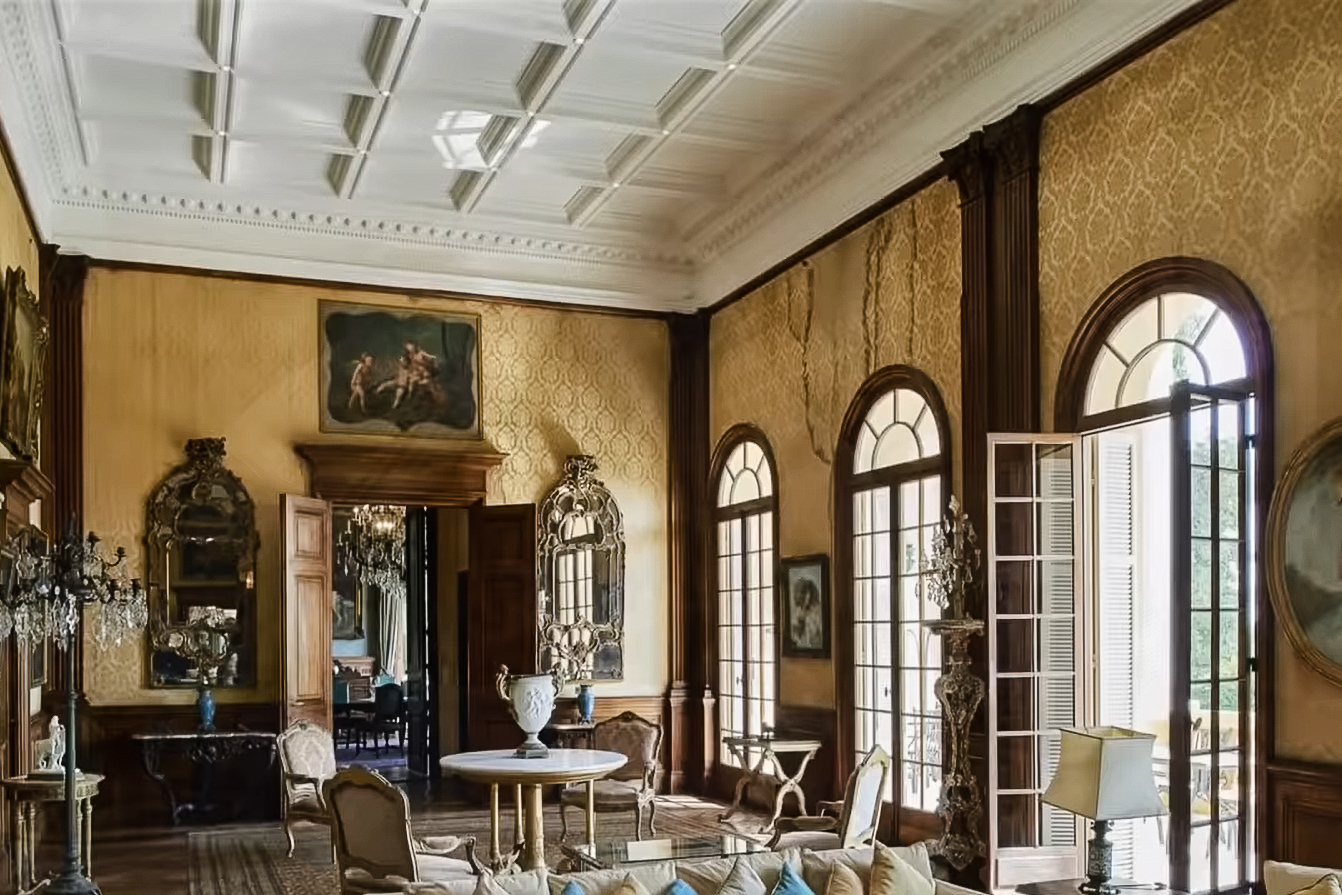 Interior inside a luxurious villa purchased by Rinat Akhmetov&#8217;s company.
