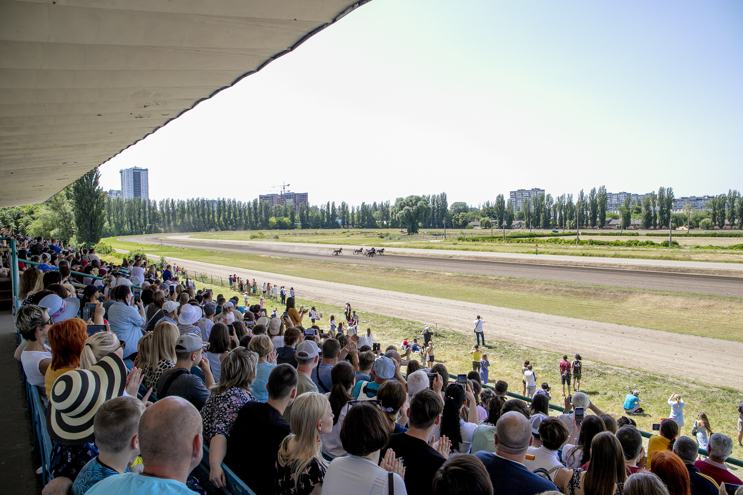 Kyiv Hippodrome on June 19, 2022.  
Photo taken from the Official Portal of Kyiv