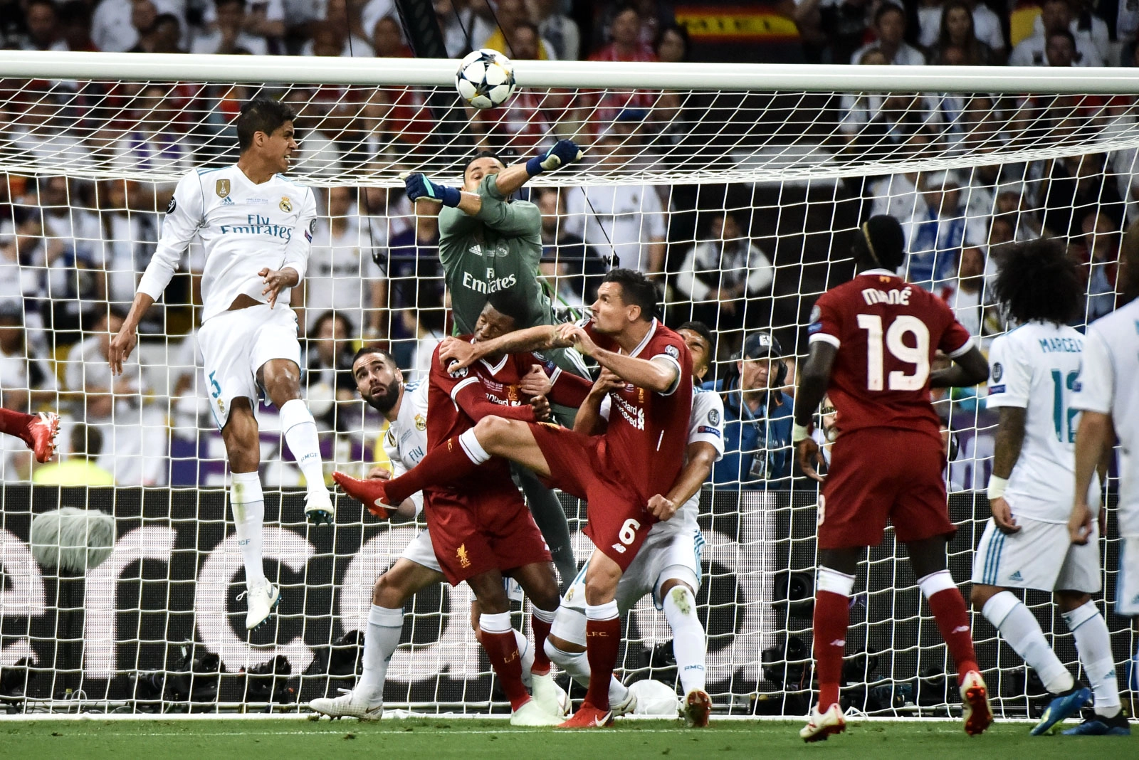 Football teams Real Madrid and Liverpool vie for the prestigious European football trophy, the UEFA Champions League cup, on May 26 in Ukraine&#8217;s main sports arena, Olimpiysky Stadium.