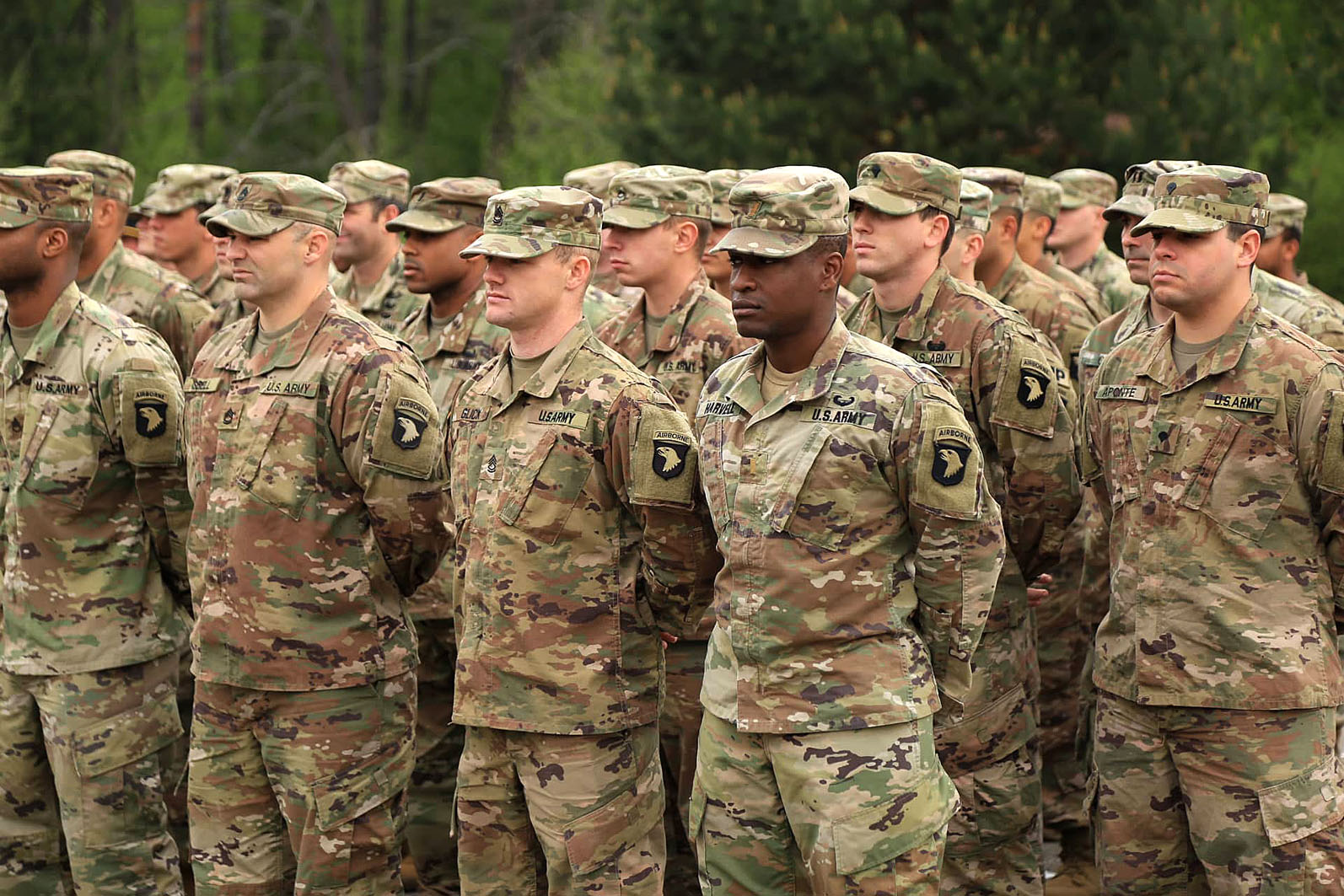 101st Airborne Division ceremony in Carentan, France