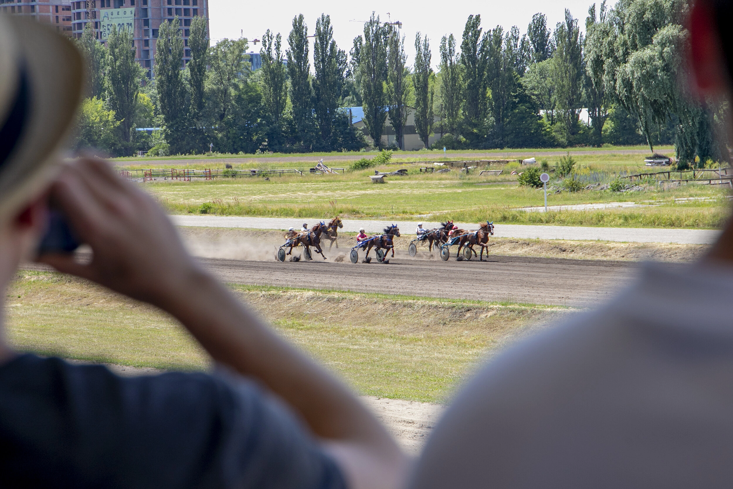 Kyiv Hippodrome on June 19, 2022.  
Photo taken from the Official Portal of Kyiv