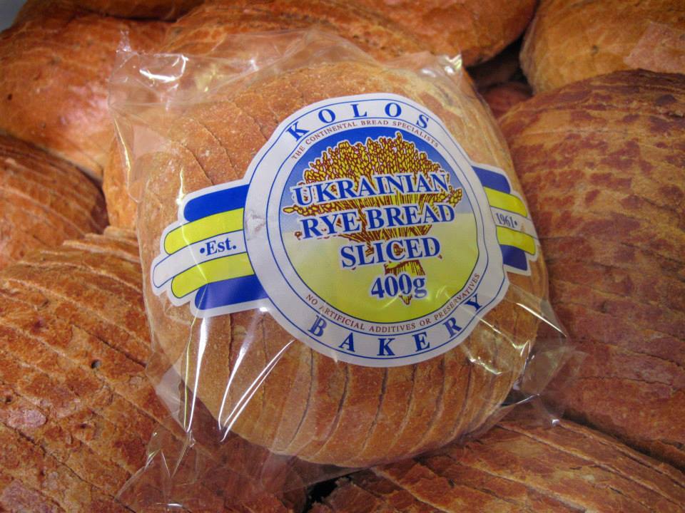 Kolos&#8217; signature Ukrainian rye bread