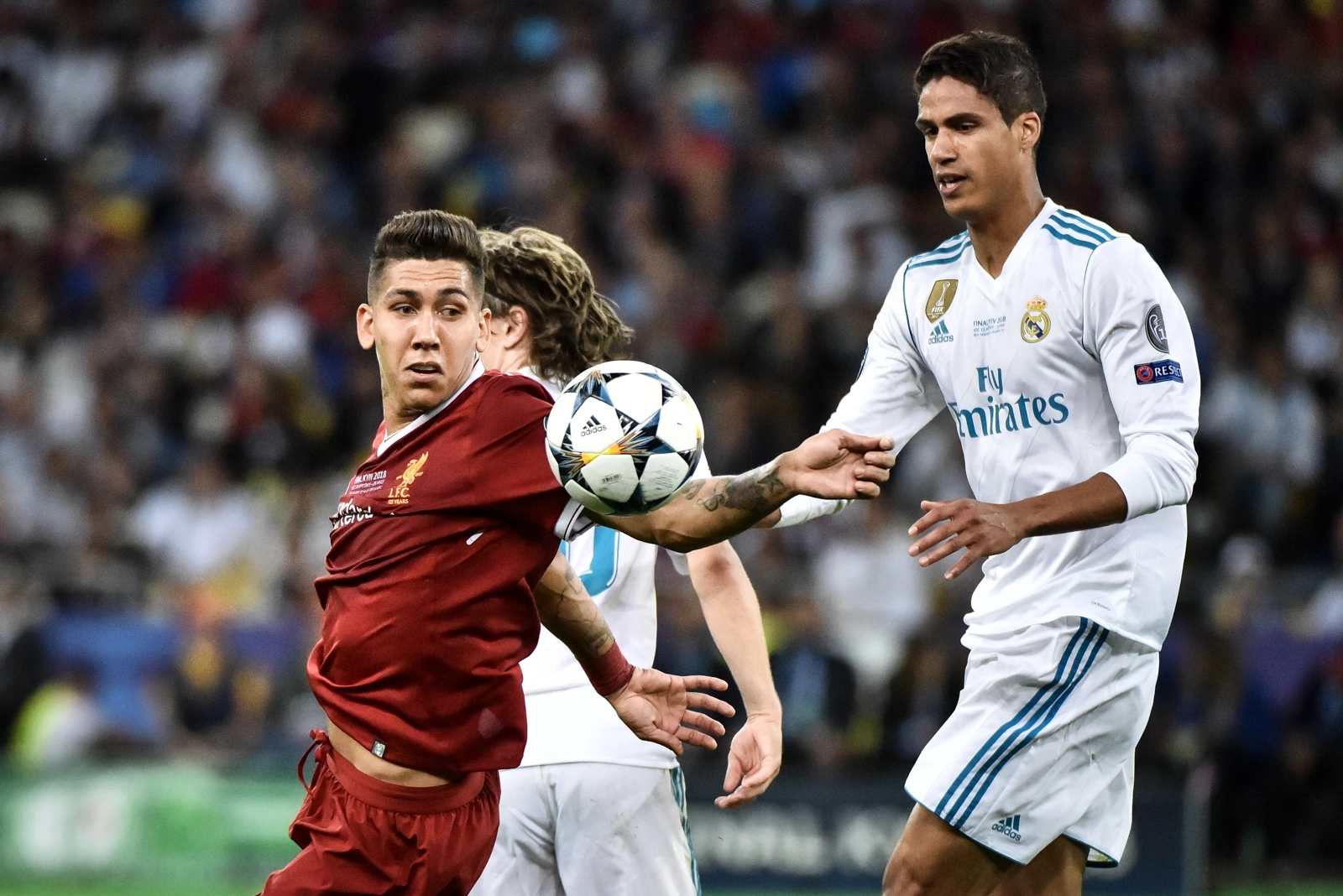 Football teams Real Madrid and Liverpool vie for the prestigious European football trophy, the UEFA Champions League cup, on May 26 in Ukraine&#8217;s main sports arena, Olimpiysky Stadium.