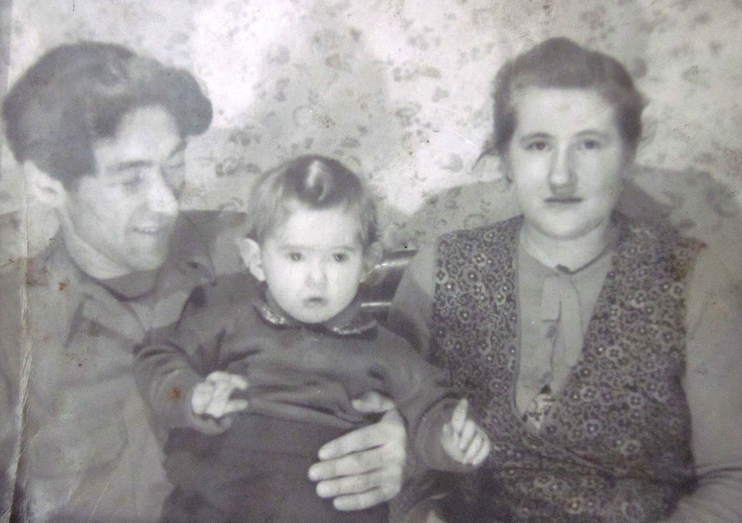Ivan, Jerry and Olga Prytulak in the 1950s.
